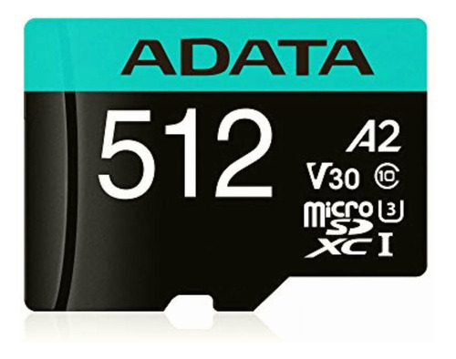 Adata Premier Pro Tarjeta De Memoria Microsd De 512gb