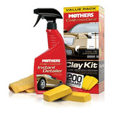 Kit Descontaminado Clay Bar + Instant Detailer Detailing