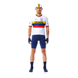 Jersey Ciclismo M/c Safetti Regular Colombia Hombre