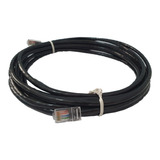 Cabo Rede Internet 10m Crimpado Rj45 Cat6 Preto Até 1gbps