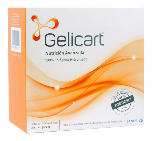 Gelicart Polvo Suspensión Oral 30 Sobres 10 Gr (colageno)