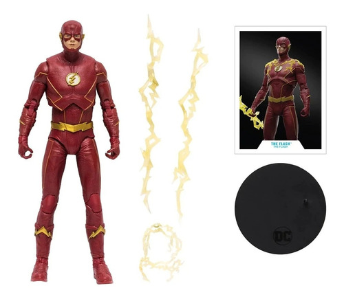 Figura Mcfarlane Dc Multiverse - The Flash 7 Pulgadas