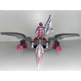 Power Rangers Zord Pterodactyl Rosa Imaginext - Mattel