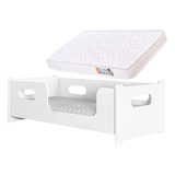 Cama Montessori Encanto Infantil Com Colchão Proteção Full