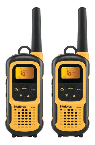 Kit Rádio Comunicador Waterproof Ip 67 Rc 4100 Intelbras