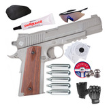 Paquete Crosman 4.5mm 1911 Silver Pellets Co2 450fps Xchws C