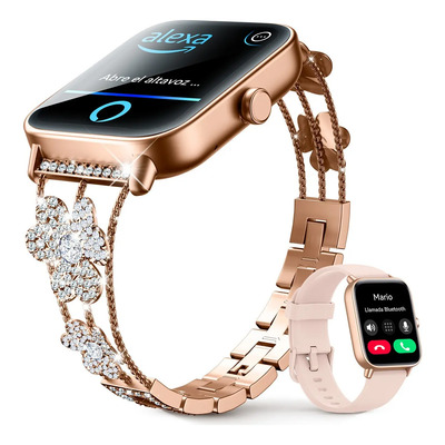 For Relógio Inteligente Feminino, Smartwatch Alexa