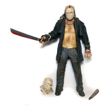 Boneco Jason Voohees Gigante Gigante 47cm 2008 2009 Neca