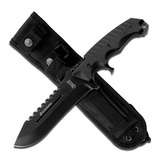 Cuchillo Tactico De Elite Force Recon Commander Usmc Negro