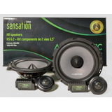 Alto Falante Kit 2 Vias Audiophonic 6,5 Pol Sensation 65w