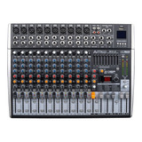 Amw M12 Fx Mesa De Som 12 Canais 99 Efeitos Xlr Bt Rec Mp3 !