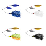 Kit C/4 Iscas Spinner Bait 2/0 16g. Original Deconto