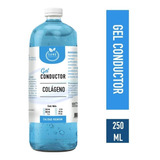 Gel Conductor Con Colágeno Facial Y Corporal 250 Ml  Sane 