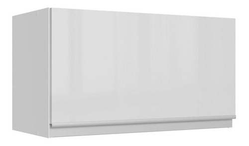 Armário Aéreo Mdf 60 Cm 1 Porta Basculante Bb Madesa Smart Cor Branco