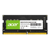 Memoria Sodimm Ddr4 Acer 8gb Sd100 Pc4-21300 Bl.9bwwa.20 /vc