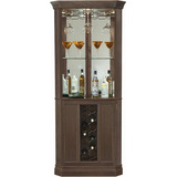 Howard Miller Leggett Corner Wine & Bar Wine Cabinet/bar, A.