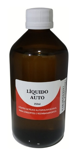 Monomer Líquido Acrílico 250ml - Profissional