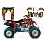 Personalizacion Honda Trx 400 Sticker Calcas