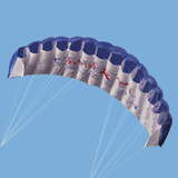 Para Playa Deportiva Paracaídas Blue Kite, Doble Línea, Par