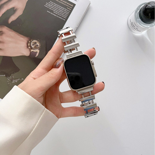 Correa De Acero Inoxidable Para Apple Watch Pulsera Ultra