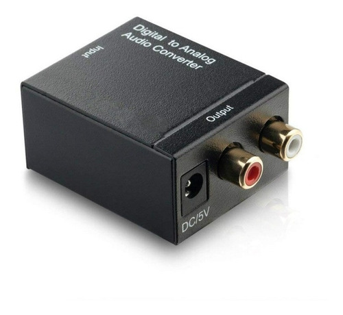 Adaptador Audio Digital Optico Toslink A Jack Rca Analogico [smc7812]
