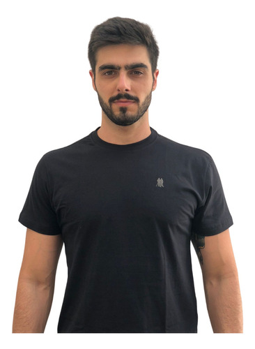 Camiseta Masculinas Básicas Polo Wear Original Preto