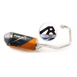 Escape Pro Tork Next Ybr Naranja Phantom Motos