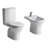 Combo Ferrum Varese Inodoro, Deposito Dual, Bidet 1a Y Tapa