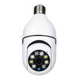 Camera Wifi Grava Na Nuvem P2p Micro Sd+ Audio + Ptz Lampada