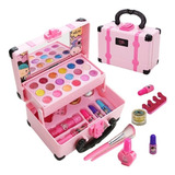 Caja De Juegos De Maquillaje Para Niños, Juguete De Maquilla