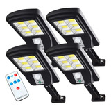 Pack Focos Solar Exterior Luz Led Lampara Sensor Movimiento