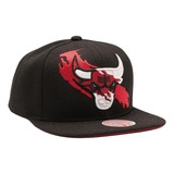 Gorra Mitchell & Ness Bulls Paint By Number Basquetbol Nba