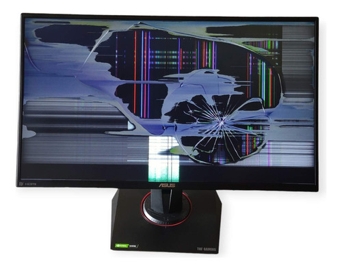 Monitor Tuf Gaming Vg259qm 24,5 Polegadas Tela Quebrada