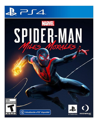 Spiderman: Miles Morales Ps4//fisico Sellado// Mathogames