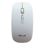 Mouse Inalambrico Optico Bluetooth 2.4 Ghz Excelente Calidad Color Blanco