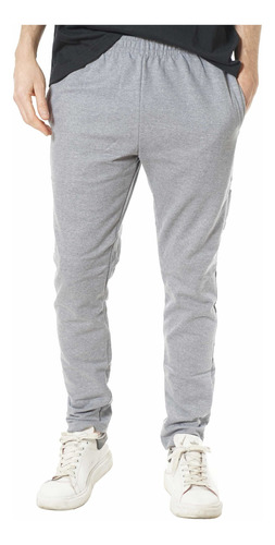 Pantalon Jogging Clásico Recto De Hombre Algodon Frisado