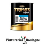 Masilla Plastica Tradicional Auto Trimas. Sinteplast 4 Kilos