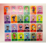 Coleção 24 Amiibo Cards Série 5 Animal Crossing Originais