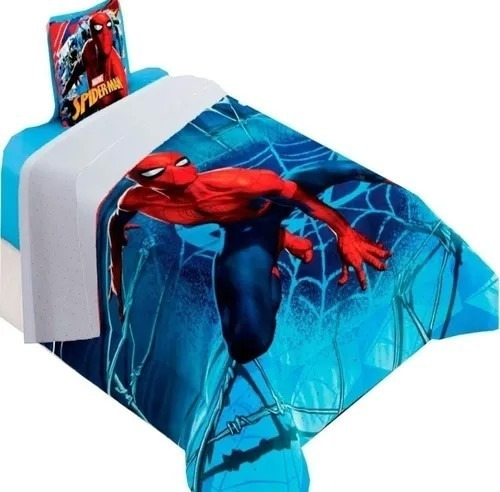 Cobertor Ligero Individual Spiderman Ataque Providencia