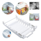 Estante Organizador De Bolsas Para Refrigerador + 10 Bolsas