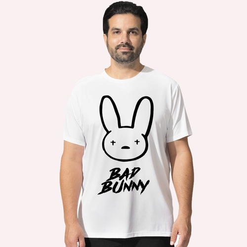 Bad Bunny - Remera Manga Corta Unisex - Bb05