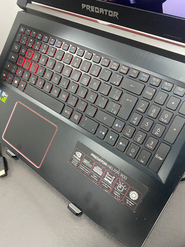 Notebook Gamer  Acer Predator Helios 300 +  M2 De 500gb 