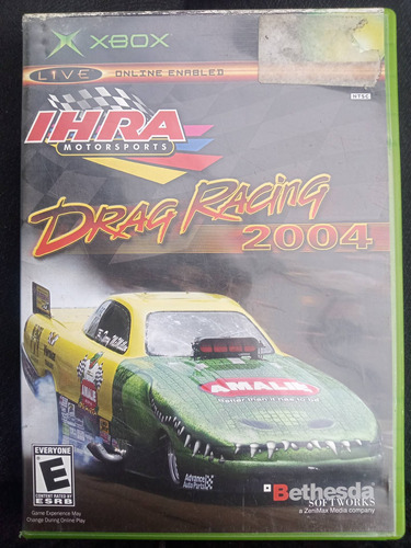 Drag Racing 2004 Motorsports Juego Xbox Clásico Original 