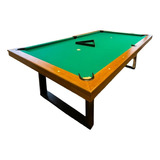 Mesa Pool Multifuncional Ping Pong Comedor Carolina Xl + Acc
