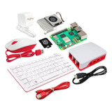 Kit Con Tarjeta Raspberry Pi 5 - 8gb (gabinete Rojo/blanco)