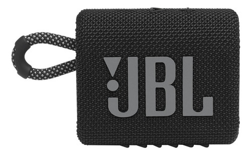Bocina Jbl Go 3 Portátil Con Bluetooth Black Negro