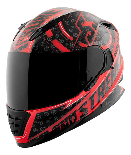 Casco Speed And Strength Ss1600 Sure Shot De Moto + Mica