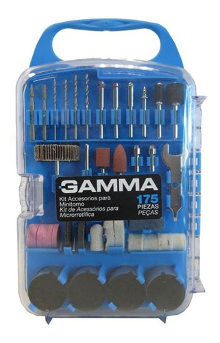 Set Kit Accesorio Mini Torno 175 Piezas Gamma G19506 Dremel