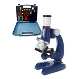 Kit De Microscopio + Valija + Accesorio + Didactico +soporte