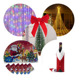 Pack Navideño Luces + Decoración Hogar Mesa